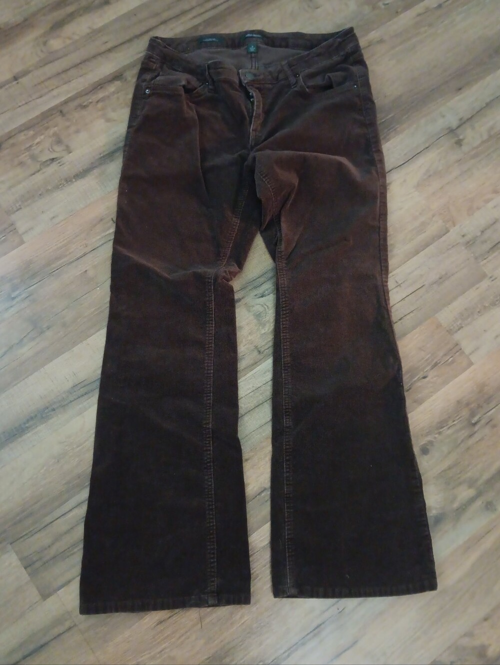 wild fable Chocolate Brown Corduroy Flare Pants